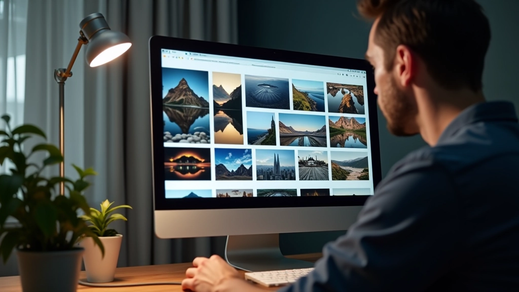 Gallery grid display showing auto-fit and auto-fill responsive image arrangement that adapts dynamically on different screen sizes